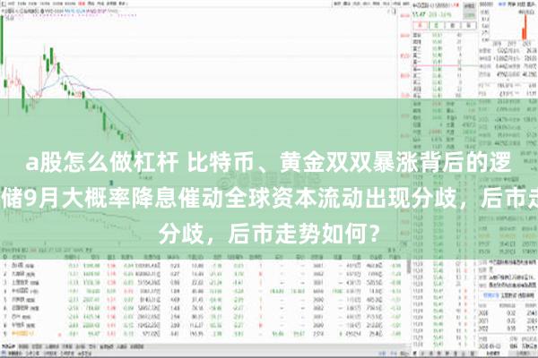 a股怎么做杠杆 比特币、黄金双双暴涨背后的逻辑：美联储9月大概率降息催动全球资本流动出现分歧，后市走势如何？