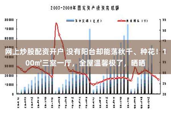 网上炒股配资开户 没有阳台却能荡秋千、种花！100㎡三室一厅，全屋温馨极了，晒晒