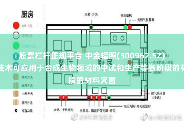 股票杠杆正规平台 中金辐照(300962.SZ)：辐照技术可应用于合成生物领域的中试和生产等各阶段的材料灭菌