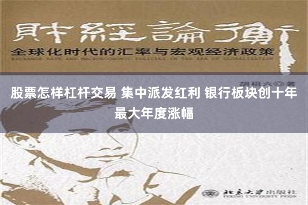 股票怎样杠杆交易 集中派发红利 银行板块创十年最大年度涨幅